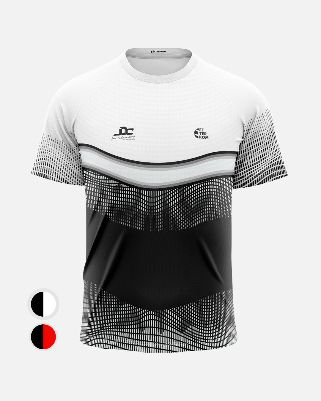 Carretero ET85 JDC Logo running t-shirt