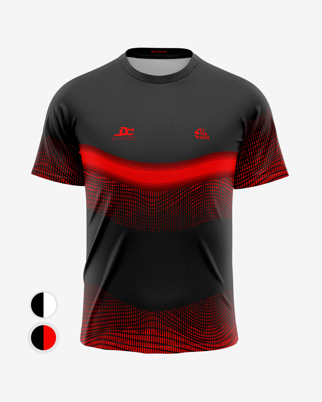 Carretero ET85 JDC Logo running t-shirt