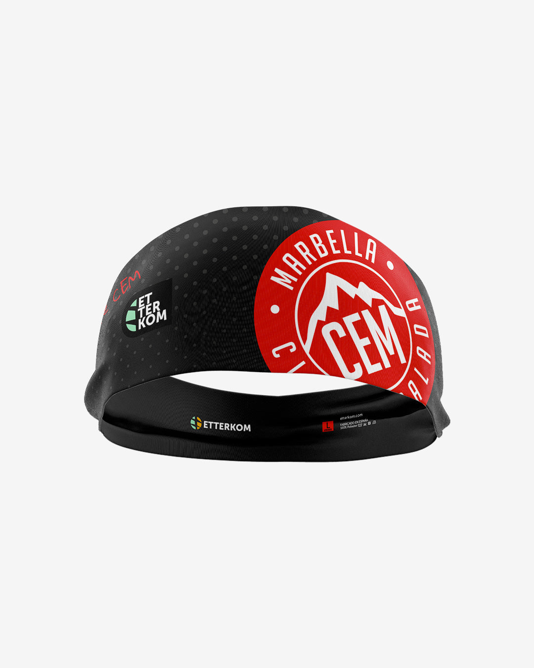 Headband CEM - Logo Rojo