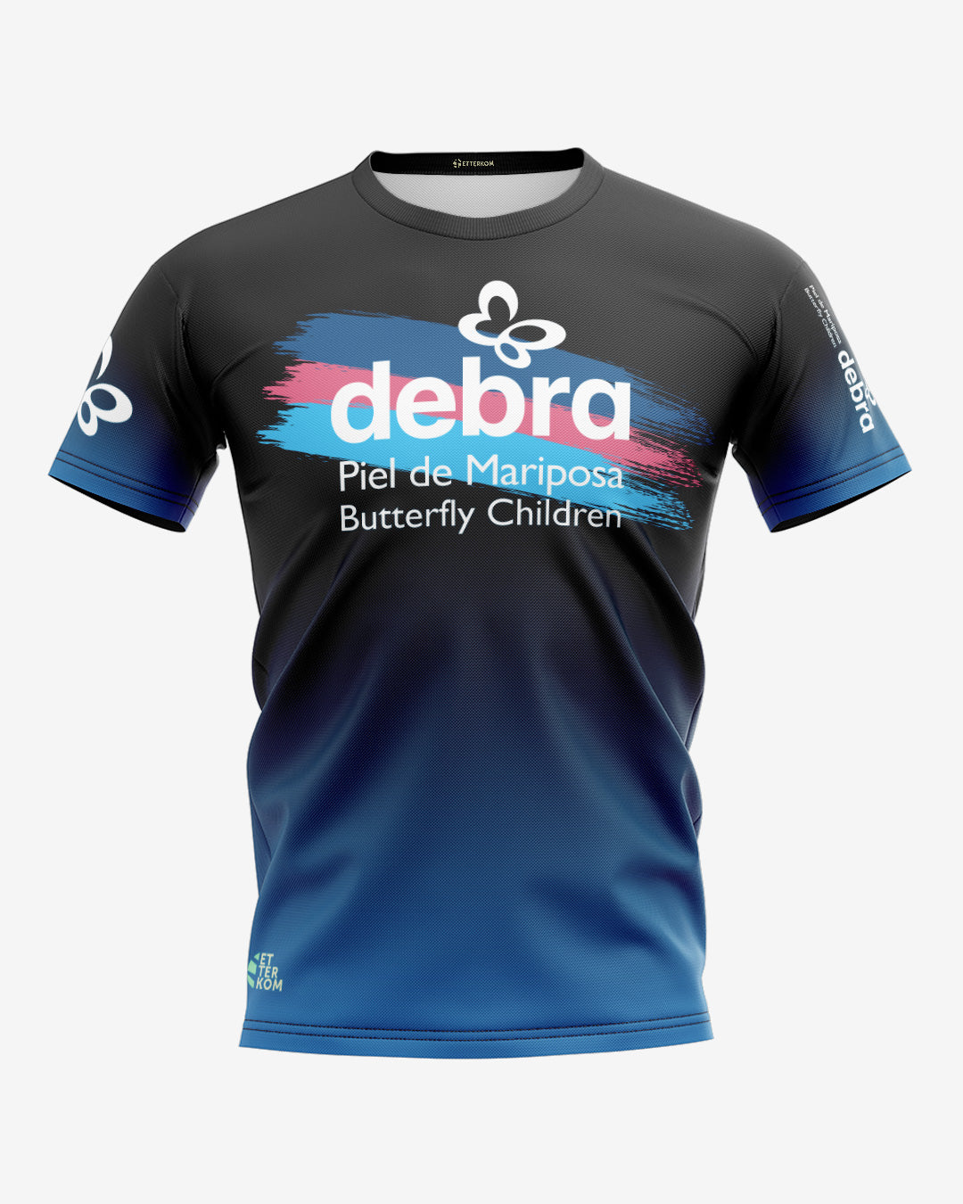 Camiseta DEBRA Piel de Mariposa ET85 GRB22 Unisex (ENGLISH LOGO)